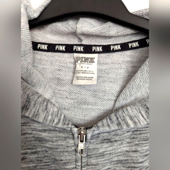 PINK Victoria's Secret's Women's (Size Small) Bling Zip-Up Hoodie - Picture 11 of 12